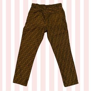 Fendi monogram pants!